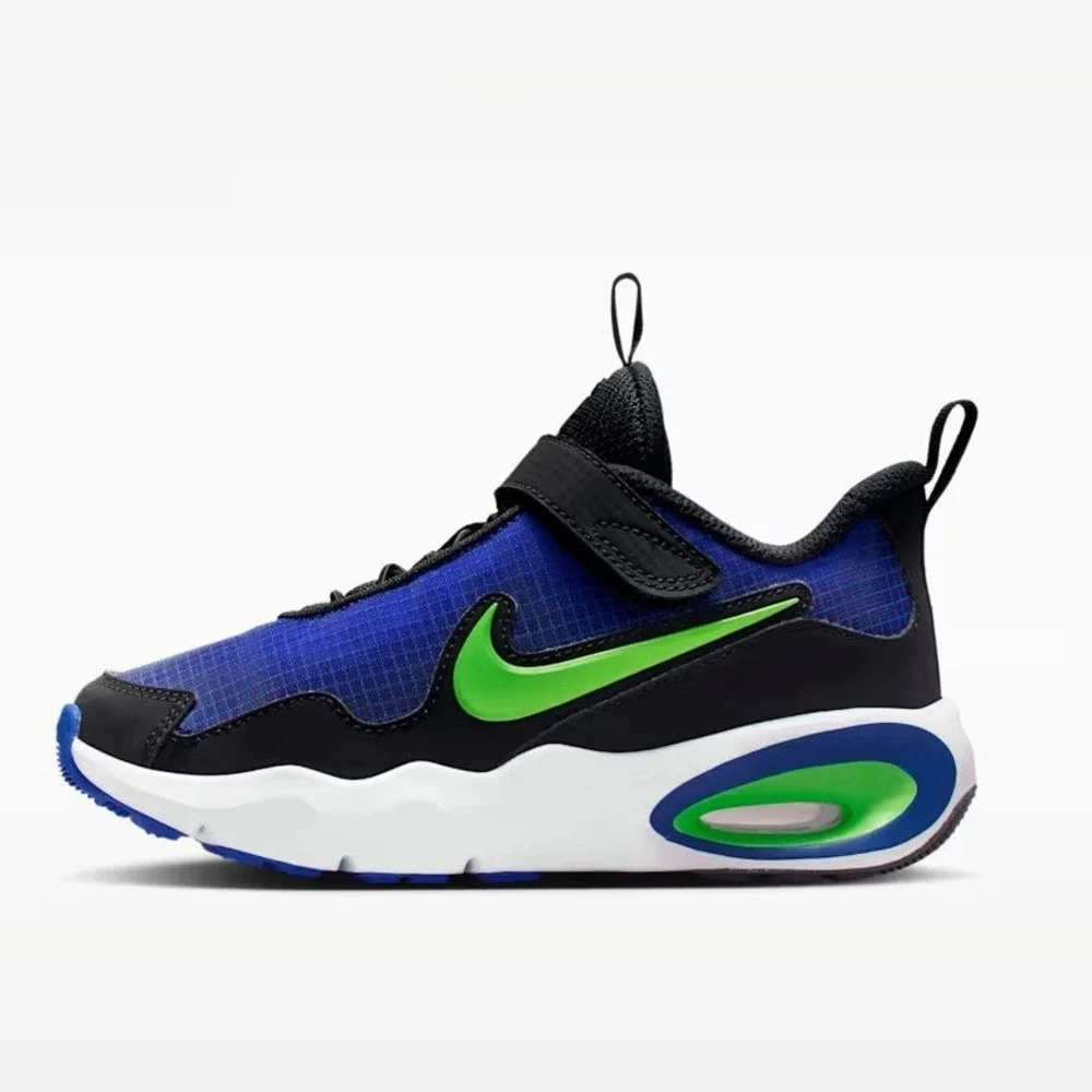 Nike Air Max Nova Kids 12c Blue NIB Hook and Loop Athletic Sneakers FN4459-400